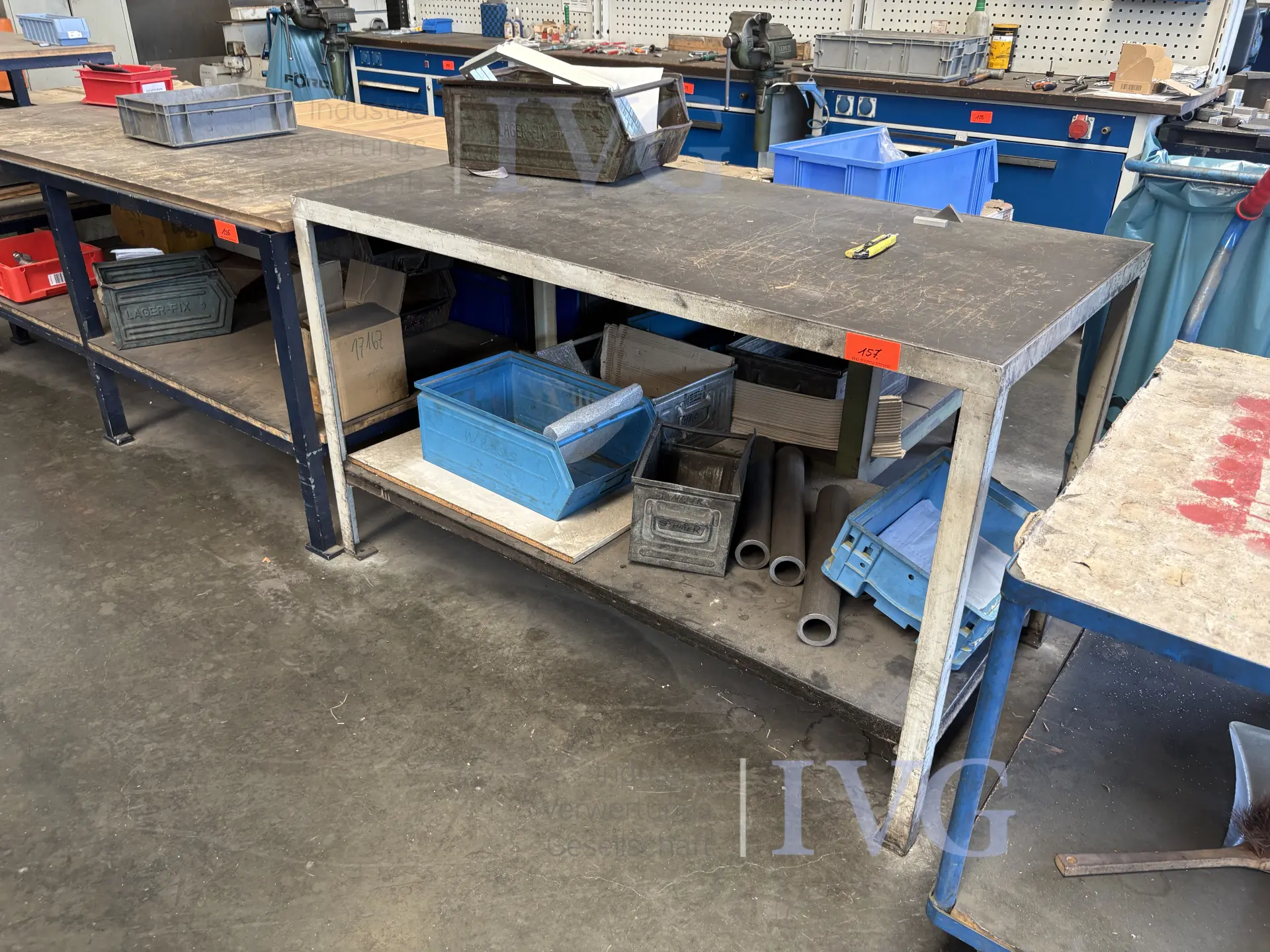 Werkbank (blau)